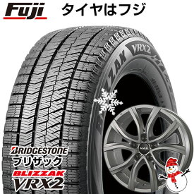 【新品】輸入車用 プジョー208 2012-20 スタッドレスタイヤ ホイール4本セット 195/55R16 ブリヂストン ブリザック VRX2 MAK アンチバス 16インチ(送料無料)