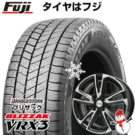 【新品】輸入車用 プジョー208 2012-20 スタッドレスタイヤ ホイール4本セット 185/65R15 ブリヂストン ブリザック VRX3 ユーロテック ガヤ ソリ(ブラックポリッシュ) 15インチ(送料無料)