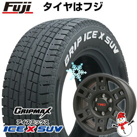 【新品】FJクルーザー スタッドレスタイヤ ホイール4本セット 265/70R17 グリップマックス アイスX SUV RWL ホワイトレター(限定2022年製) TRD TRD17 17インチ(送料無料)