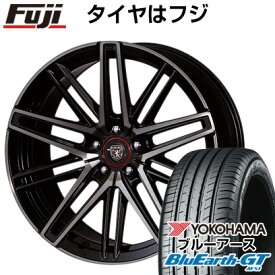 【新品国産5穴114.3車】 夏タイヤ ホイール4本セット 245/35R19 ヨコハマ ブルーアース GT AE51 クリムソン クラブリネア カッサーノ FF 19インチ(送料無料)