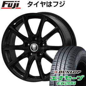 【新品国産5穴114.3車】 夏タイヤ ホイール4本セット 195/60R16 ダンロップ エナセーブ EC204 ビッグウエイ TRG GB10 16インチ(送料無料)