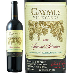 ԃC Caymus Vineyards PC}X B[Y XyV ZNV Jxl \[Bj 2018 750ml yKAiz E͕ʓr