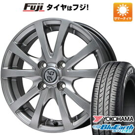 【新品 軽自動車】 夏タイヤ ホイール4本セット 155/65R13 ヨコハマ ブルーアース AE-01 ビッグウエイ TRG バーン 13インチ(送料無料)