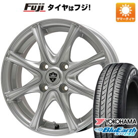 【エントリー&タイヤ交換チケット同時購入でP10倍! 4/27 09:59まで】 【新品 軽自動車】N-BOX タント スペーシア 夏タイヤ ホイール4本セット 155/65R14 ヨコハマ ブルーアース AE-01 ブランドル ER16 14インチ(送料無料)