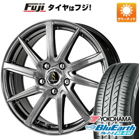 【新品国産5穴114.3車】 夏タイヤ ホイール4本セット 215/60R16 ヨコハマ ブルーアース AE-01F タカイチ セプティモGO1プラス 16インチ(送料無料)