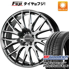 【新品】40系アルファード/ヴェルファイア用 夏タイヤ ホイール4本セット 245/45R20 BFグッドリッチ(フジ専売) g-FORCE フェノム T/A レイズ ホムラ 2X9PLUS 20インチ(送料無料)