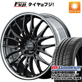 【新品】40系アルファード/ヴェルファイア用 夏タイヤ ホイール4本セット 245/45R20 BFグッドリッチ(フジ専売) g-FORCE フェノム T/A レイズ ホムラ 2X9BD 20インチ(送料無料)