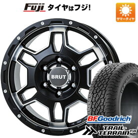 【新品】プラド/ハイラックス 夏タイヤ ホイール4本セット 265/65R17 BFグッドリッチ トレールテレーンT/A ORWL トライスター BRUT BR-66 17インチ(送料無料)