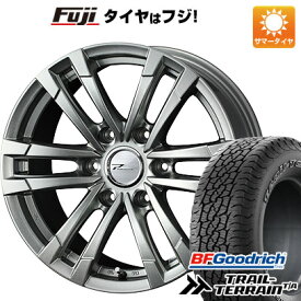 【新品】プラド/ハイラックス 夏タイヤ ホイール4本セット 265/65R17 BFグッドリッチ トレールテレーンT/A ORWL ウェッズ プロディータ HC2 メタリックシルバー 17インチ(送料無料)