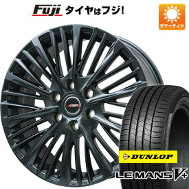 【新品国産車用5穴114.3】 夏タイヤ ホイール4本セット 245/40R19 ダンロップ ルマン V+(ファイブプラス) プレミックス MER-X(マットブラック) 19インチ(送料無料)