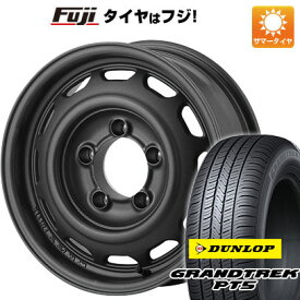 【新品】ジムニー 夏タイヤ ホイール4本セット 175/80R16 ダンロップ グラントレック PT5 アピオ ワイルドボア ベンチュラ 16インチ(送料無料) サマータイヤ
