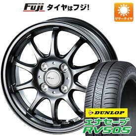 【新品国産4穴100車】 夏タイヤ ホイール4本セット 185/60R15 ダンロップ エナセーブ RV505 ビッグウエイ BWスポーツ ZT10 15インチ(送料無料)