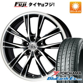 フジ限定P10倍!エントリーするだけ!(4/17 09:59まで) 【新品国産5穴114.3車】 夏タイヤ ホイール4本セット 215/40R18 ヨコハマ ブルーアース ES32 テクノピア カシーナ XV-5 18インチ(送料無料)