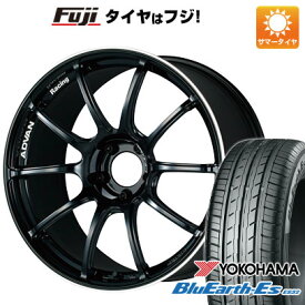 【新品国産車用5穴100】 夏タイヤ ホイール4本セット 225/40R18 ヨコハマ ブルーアース ES32 ヨコハマ アドバンレーシング RZII 7.5J 18インチ(送料無料)