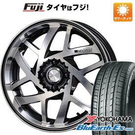 【新品 軽自動車】 夏タイヤ ホイール4本セット 165/50R16 ヨコハマ ブルーアース ES32 エムズスピード Jカラット 16インチ(送料無料)