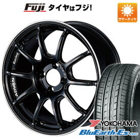 【新品国産車用4穴100】 夏タイヤ ホイール4本セット 205/40R17 ヨコハマ ブルーアース ES32 ヨコハマ アドバンレーシング RZII 7J 17インチ(送料無料)