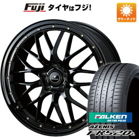 【新品国産5穴114.3車】 夏タイヤ ホイール4本セット 235/35R20 ファルケン アゼニス FK520L ウェッズ ノヴァリス アセット M1 20インチ(送料無料)