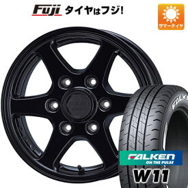 4/25はポイント最大49倍!!【エントリー&タイヤ交換チケット同時購入でP10倍!(4/24 20:00-4/27 09:59)】 【新品】キャラバン 夏タイヤ ホイール4本セット 215/60R17 109/107N ファルケン W11 エンケイ SAMシリーズ カーゴ 17インチ(送料無料)