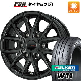 【新品】キャラバン 夏タイヤ ホイール4本セット 215/65R16 109/107N ファルケン W11 ブランドル P45B 16インチ(送料無料)