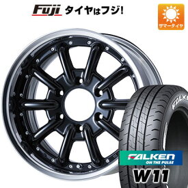 【新品】ハイエース200系 夏タイヤ ホイール4本セット 215/65R16 109/107N ファルケン W11 エセックス ENCB 2P 16インチ(送料無料)