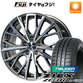 【新品国産5穴114.3車】 夏タイヤ ホイール4本セット 235/50R18 ファルケン ジークス ZE310R エコラン(限定) レアマイスター L-Fファースト ガンメタポリッシュ(平座ナット) 18インチ(送料無料)