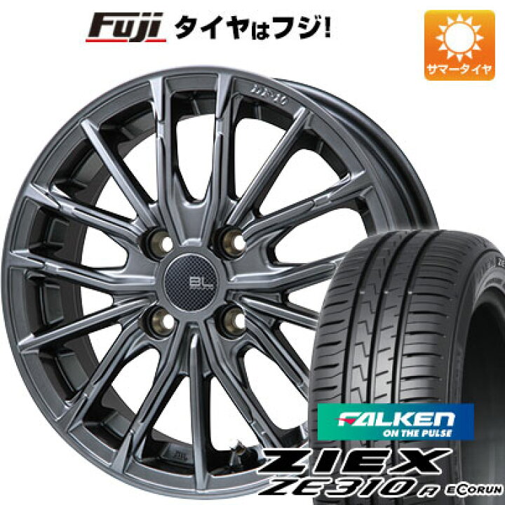 楽天市場】【新品国産車用4穴100】 夏タイヤ ホイール4本セット 195 
