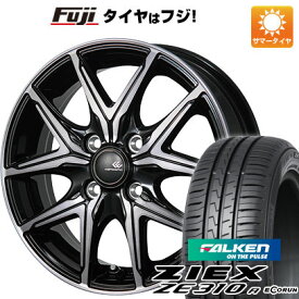 【新品国産4穴100車】 夏タイヤ ホイール4本セット 185/60R15 ファルケン ジークス ZE310R エコラン(限定) トピー セレブロ FT05 15インチ(送料無料)