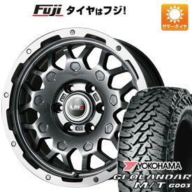 【新品国産6穴139.7車】 夏タイヤ ホイール4本セット 275/70R17 ヨコハマ ジオランダー M/T G003 レアマイスター LMG MS-9W ガンメタリムポリッシュ 17インチ(送料無料)