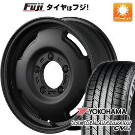 【新品】ジムニーシエラ/ジムニーノマド 夏タイヤ ホイール4本セット 195/80R15 ヨコハマ ジオランダー CV G058 アピオ ワイルドボア SR 15インチ(送料無料) サマータイヤ