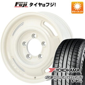 【新品】ジムニーシエラ/ジムニーノマド用 夏タイヤ ホイール4本セット 195/80R15 ヨコハマ ジオランダー CV G058 アピオ ワイルドボア SR+ 15インチ(送料無料) サマータイヤ