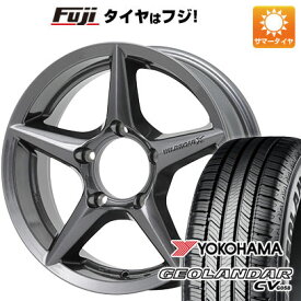 【新品】ジムニーシエラ/ジムニーノマド 夏タイヤ ホイール4本セット 215/70R16 ヨコハマ ジオランダー CV G058 アピオ ワイルドボア X2 16インチ(送料無料) サマータイヤ
