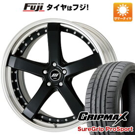 【新品】クラウン セダン 夏タイヤ ホイール4本セット 245/40R21 グリップマックス シュアグリップ PRO SPORTS BSW（限定） ワーク ジースト ST2 21インチ(送料無料)