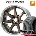 【新品国産5穴114.3車】 夏タイヤ ホイール4本セット 225/40R19 グリップマックス シュアグリップ PRO SPORTS BSW（限定） ワーク エモーション T7R 2P 19インチ(送料無料)