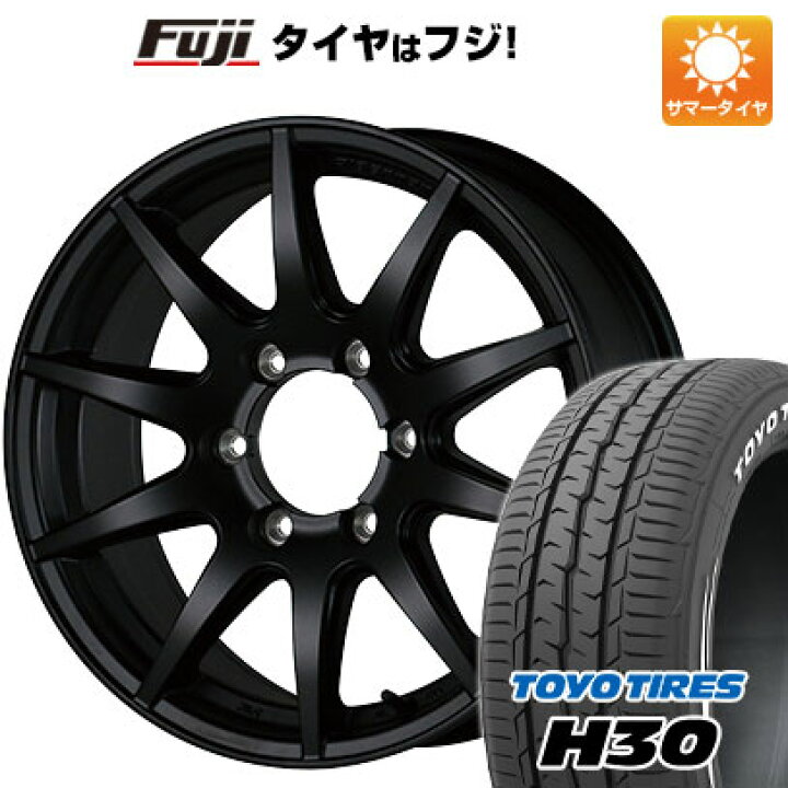 楽天市場】【新品】ハイエース200系 夏タイヤ ホイール4本セット 225 