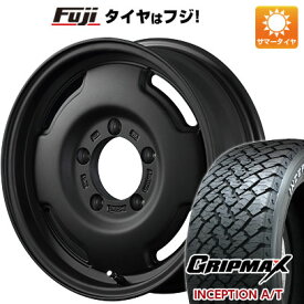 【新品】ジムニーシエラ/ジムニーノマド 夏タイヤ ホイール4本セット 215/75R15 グリップマックス インセプション A/T RWL(限定) アピオ ワイルドボア SR 15インチ(送料無料) サマータイヤ