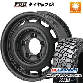 【新品】ジムニーシエラ/ジムニーノマド 夏タイヤ ホイール4本セット 235/75R15 BFグッドリッチ マッドテレーンT/A KM3 アピオ ワイルドボア ベンチュラ 15インチ(送料無料) サマータイヤ