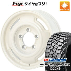 【新品】ジムニーシエラ/ジムニーノマド用 夏タイヤ ホイール4本セット 235/75R15 BFグッドリッチ マッドテレーンT/A KM3 アピオ ワイルドボア SR+ 15インチ(送料無料) サマータイヤ
