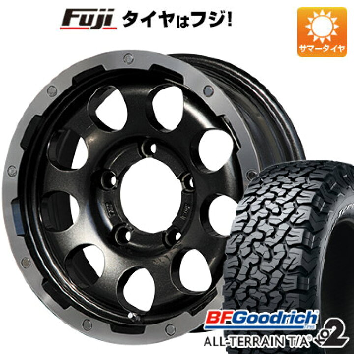 ジムニーシエラ/ジムニーノマド 夏タイヤ ホイール4本セット 215/70R16 ヨコハマ ジオランダー X-AT G016 レアマイスター LMG MS-9W グロスブラック 16インチ