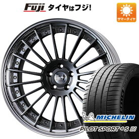 【新品】40系アルファード/ヴェルファイア用 夏タイヤ ホイール4本セット 245/40R21 ミシュラン パイロット スポーツ4S スーパースター レオンハルト イリオス CV FACE1 リムオーバーディスク 21インチ(送料無料)