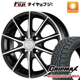 6/5限定!エントリーでポイント最大44倍! 【新品】クロスビー/イグニス 夏タイヤ ホイール4本セット 175/60R16 グリップマックス マッドレイジR/T MAX RBL(限定) ブリヂストン エコフォルム CRS/15 16インチ(送料無料)