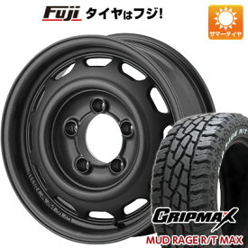 【新品】ジムニー 夏タイヤ ホイール4本セット 185/85R16 グリップマックス マッドレイジR/T MAX RWL(限定) アピオ ワイルドボア ベンチュラ 16インチ(送料無料) サマータイヤ