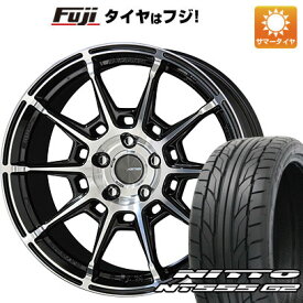 【パンク保証付き】【新品国産5穴114.3車】 夏タイヤ ホイール4本セット 255/35R20 ニットー NT555 G2 共豊 ガレルナ レフィーノ 20インチ(送料無料)