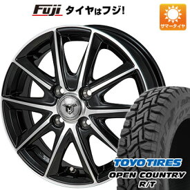 【新品 軽自動車】N-BOX タント スペーシア 夏タイヤ ホイール4本セット 155/65R14 トーヨー オープンカントリー R/T RBL モンツァ JPスタイル MJ01 14インチ(送料無料)