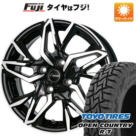 5/25はポイント最大42倍!!【エントリーでP5倍!(5/23 20:00-5/27 01:59)】 【新品 軽自動車】軽トラ 軽バン 夏タイヤ ホイール4本セット 145/80R12 80/78N トーヨー オープンカントリー R/T RBL ホットスタッフ クロノス CH-112 12インチ(送料無料)