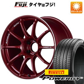 【新品国産5穴114.3車】 夏タイヤ ホイール4本セット 225/40R18 ピレリ パワジー ヨコハマ アドバンレーシング RSIII 18インチ(送料無料)