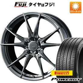 【新品国産車用5穴114.3】 夏タイヤ ホイール4本セット 215/45R18 ピレリ パワジー WEDS ウェッズ F-ZERO FZ-2 18インチ(送料無料)