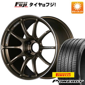 【新品国産5穴114.3車】 夏タイヤ ホイール4本セット 225/40R18 ピレリ パワジー ヨコハマ アドバンレーシング RSIII 18インチ(送料無料)