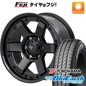 5/25はポイント最大42倍!!【エントリーでP5倍!(5/23 20:00-5/27 01:59)】 【新品 軽自動車】 夏タイヤ ホイール4本セット 155/55R14 ヨコハマ ブルーアース AE-01 MID ナイトロパワー M6 カービン 14インチ(送料無料)