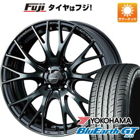 【エントリー&タイヤ交換チケット同時購入でP10倍! 4/27 09:59まで】 【新品国産4穴100車】 夏タイヤ ホイール4本セット 185/55R16 ヨコハマ ブルーアース GT AE51 ウェッズ ウェッズスポーツ SA-20R 16インチ(送料無料)