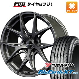 4/20限定!エントリーでポイント最大32倍! 【新品国産5穴114.3車】 夏タイヤ ホイール4本セット 255/45R20 ヨコハマ ブルーアース XT AE61 ベルサス VV21S 20インチ(送料無料)